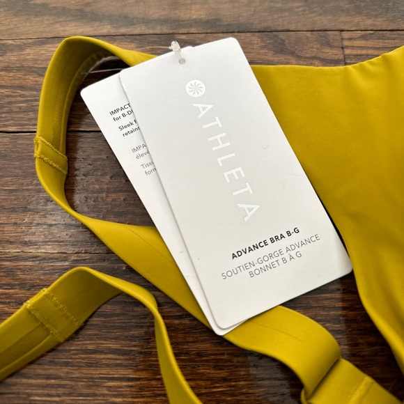 NWT Athleta Advance Bra B-G, 38DD - Picture 5 of 6